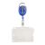 Kartenhalter mit Jojo 1 Schieber | blau, transparent