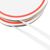 Klettband selbstklebend, Set aus 25 m Flauschband und 25 m Hakenband 16 mm | weiß 