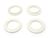 Ösen für Gardinen aus Kunststoff creme | Größe #15 (⌀ 48 mm)