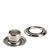 Planenösen, rostfrei, selbstschneidend, Messing silber | Rundösen #2L (⌀ 9,2 mm) mit 9 mm langem Schaft