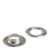 Edelstahlösen, rostfrei, selbstschneidend Rundösen #3 (⌀ 11,3 mm) 