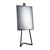 Mobile Staffelei aus Aluminium mit Klapprahmen  schwarz  | 1500 mm | A1 594 x 841 mm 