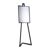 Mobile Staffelei aus Aluminium mit Klapprahmen  schwarz  | 1500 mm | A2 420 x 594 mm 
