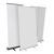 Roll Up Standard, ohne Druck, 200 x 85 cm | silber 
