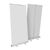 Roll Up Standard, ohne Druck, 200 x 100 cm | silber 