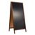 Kundenstopper Holz WOOD-STOP Lite XL, 64 x 136 cm holzoptik 