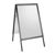 Kundenstopper SOLID-STOP A2 Outdoor schwarz 