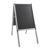 Kundenstopper A2 AIR-STOP, 25 mm Profil silber  | Rondo 