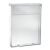 Prospektbox wetterfest mit Deckel, Polystyrol, transparent, Taymar A4 