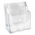 Prospekthalter Wand/ Stand, Polystyrol, transparent PTXC 2 x A4 