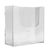Wandprospekthalter, extra tief, Polystyrol, transparent PTXH, 1 x A5 