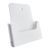Prospekthalter Wand/ Stand, Polystyrol, transparent PTXD 1 x weiß | A4