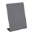 L-Aufsteller Kreidetafel, schwarz A6 - 105 x 148 mm  | Hochformat 