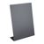 L-Aufsteller Kreidetafel, schwarz A4 - 210 x 297 mm  | Hochformat 