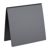 Dachaufsteller Kreidetafel, schwarz 100 x 100 mm
