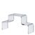 Deko Treppe, Acryl 175 x 90 x 50 mm  | transparent  | doppelseitig 