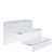 Deko Treppe, Acryl transparent | 300 x 215 x 333 mm | 3-stufig
