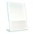 L-Aufsteller mit Glasoptik, PMMA (Acryl), transparent Hochformat | A5