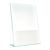L-Aufsteller mit Glasoptik, PMMA (Acryl), transparent Hochformat | A4