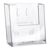 Prospekthalter Wand/ Stand, Polystyrol, Taymar 1 x A6  | Hochformat 