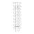 Wandprospekthalter JACKSON aus Draht, Metall, silber A6  | Querformat  | 9 