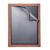 Wandtafel Holz MULTI, mit Kreidetafel und Magnetrahmen A2 42 x 59,4 cm