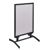 Kundenstopper SPIDER A1, windfest, 32 mm Profil schwarz