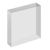 Acrylblock, transparent 100 x 100 x 25 mm