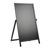 Kundenstopper Holz Kreidetafel FLIP, 490 x 890 mm schwarz 