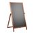Kundenstopper Holz Kreidetafel FLIP, 490 x 890 mm holzoptik 