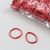 Gummiringe, rot 40 mm | 3 mm