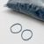 Gummiringe, blau 40 mm | 1 mm