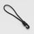 Gummispanner mit Haken 150 mm | schwarz 