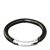 Karabinerhaken, rund, 38 mm, Aluminium, schwarz schwarz 
