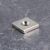 Quadermagnete aus Neodym mit Bohrung und Senkung 20 x 20 mm 