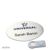 Namensschilder aluline-plus® alu-complete Magnet 65 x 43 mm  | silber  | smag® Magnet 