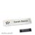 Namensschilder aluline-plus® alu-print Nadel 68 x 16 mm  | silber 