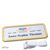 Namensschilder office quick-print Hängerclip 75 x 27 mm  | gold  | Hängerclip metallfrei 