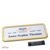 Namensschilder office quick-print Nadel 75 x 27 mm  | gold 