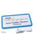 Namensschilder office quick-print Hängerclip 75 x 37 mm  | mittelblau  | Hängerclip metallfrei 