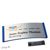Namensschilder polar® alu-complete Nadel 74 x 34 mm  | blau  | silber 