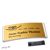 Namensschilder polar® alu-complete Nadel 74 x 34 mm  | edelstahl  | gold 