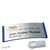 Namensschilder polar® alu-complete magnet 74 x 34 mm  | blau  | silber  | smag® Magnet 