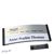 Namensschilder polar® alu-print Nadel 74 x 34 mm  | schwarz  | silber 