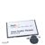 Namensschild mit Klammer VISTA 60 x 37 mm  | anthrazit 