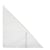 Dreiecktaschen mit Visitenkartentasche, selbstklebend, PP-Folie, transparent 170 x 170 mm – links