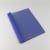 Ösenmappe A4, Lederkarton, 45 Blatt, blau | 4 mm