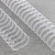 Drahtbinderücken 2:1, DIN A4, 28,5 mm (1 1/8") | weiß