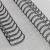 Drahtbinderücken 2:1, DIN A4, 19,0 mm (3/4") | schwarz