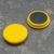 Büromagnet, rund 32 mm | gelb
